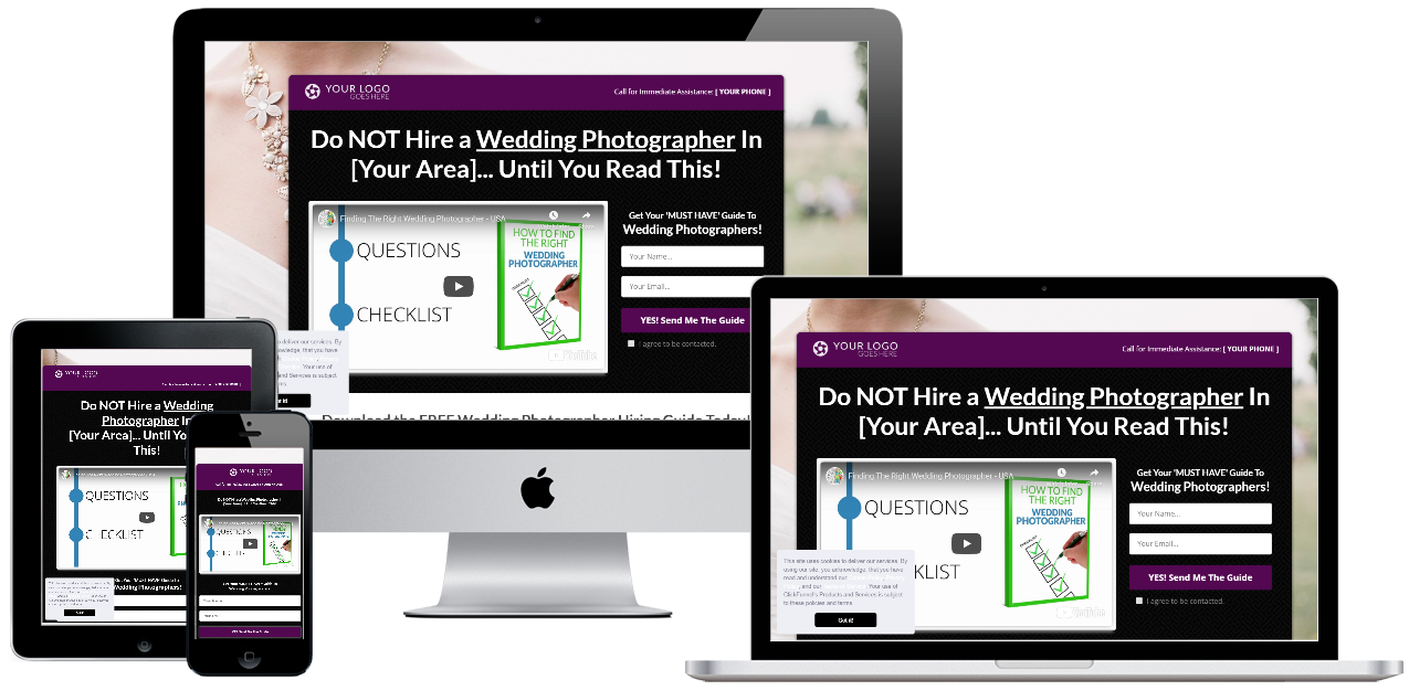 Wedding Photographer Website